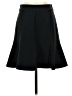 Banana Republic Solid Black Formal Skirt Size 2 - photo 1