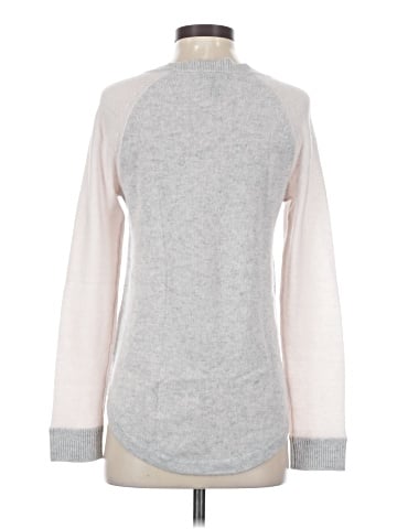 Aqua Cashmere Pullover Sweater (view 2)