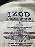 IZOD Solid Blue Casual Pants Size 8 - photo 3