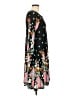 Unbranded Print Teal Casual Dress Size L - photo 4