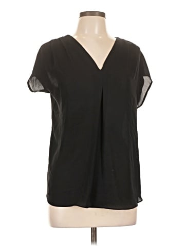 INC International Concepts Short Sleeve Blouse (view 1)