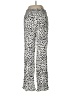 Kori America 100% Rayon Animal Print Silver Casual Pants Size M - photo 2