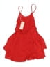 Beginning Boutique 100% Polyester Checkered-gingham Red Romper Size 6 - photo 2