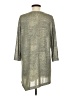 Caroline Rose Metallic Gray 3/4 Sleeve Top Size M - photo 2