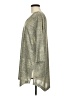 Caroline Rose Metallic Gray 3/4 Sleeve Top Size M - photo 5
