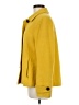 Lands' End Yellow Wool Coat Size 8 - photo 5