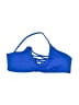 Assorted Brands Solid Blue Swimsuit Top Size S - photo 1