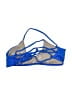 Assorted Brands Solid Blue Swimsuit Top Size S - photo 2