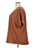 Moca Brown Short Sleeve Top Size 2XL - photo 5