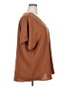 Moca Brown Short Sleeve Top Size 2XL - photo 4