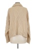 SNDYS. 100% Acrylic Tan Pullover Sweater Size M - photo 2