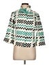 Carlisle Checkered-gingham Ivory Coat Size 6 - photo 1