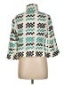 Carlisle Checkered-gingham Ivory Coat Size 6 - photo 2