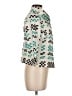 Carlisle Checkered-gingham Ivory Coat Size 6 - photo 4