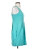 Madison Marcus 100% Silk Solid Teal Casual Dress Size S - photo 4