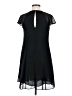 BCBGeneration 100% Polyester Solid Black Casual Dress Size 6 - photo 2