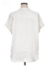 Old Navy 100% Polyester Ivory Short Sleeve Blouse Size XL - photo 2
