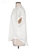 Old Navy 100% Polyester Ivory Short Sleeve Blouse Size XL - photo 5