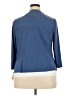 Alex Evenings 100% Polyester Blue Kimono Size 18 - photo 2
