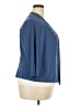 Alex Evenings 100% Polyester Blue Kimono Size 18 - photo 4