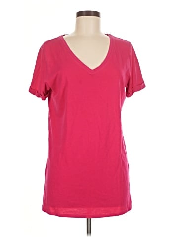 New York & Company Short Sleeve T-Shirt (view 1)