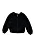 H&M 100% Polyester Black Jacket Size 8 - photo 1