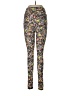 Lularoe Floral Black Leggings One size - photo 2
