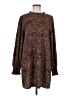 Jodifl 100% Polyester Animal Print Brown Casual Dress Size M - photo 1