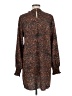 Jodifl 100% Polyester Animal Print Brown Casual Dress Size M - photo 2