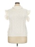 Unbranded Ivory White Sweater Vest Size 2X (estimated) - photo 1