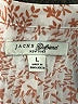 Jachs Girlfriend 100% Polyester Orange 3/4 Sleeve Blouse Size L - photo 7