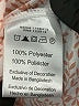 Jachs Girlfriend 100% Polyester Orange 3/4 Sleeve Blouse Size L - photo 8