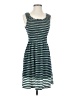 Max Studio Stripes Teal Casual Dress Size S - photo 1