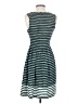 Max Studio Stripes Teal Casual Dress Size S - photo 2