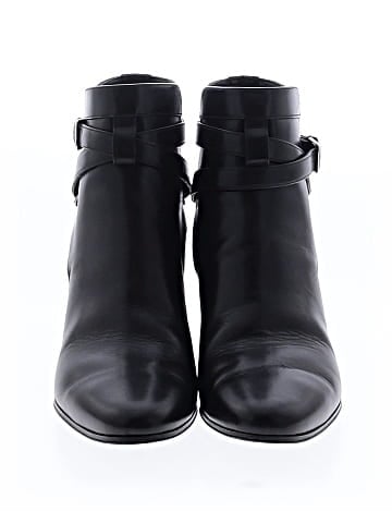 Saint Laurent Leather Blake Ankle Boots (view 2)