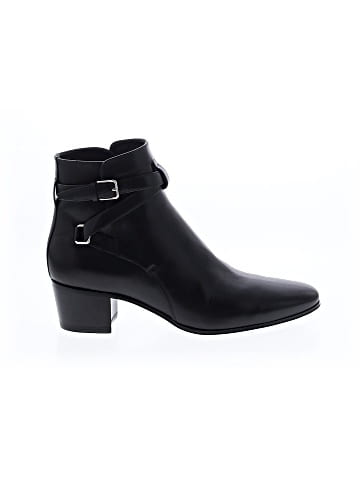 Saint Laurent Leather Blake Ankle Boots (view 1)