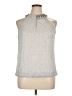 Alfani Silver Sleeveless Blouse Size XL - photo 1