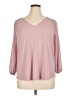 Cato Pink 3/4 Sleeve T-Shirt Size XL - photo 1