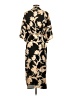 MAISON DU SOIR 100% Polyester Gold Black Kimono Size S - photo 2