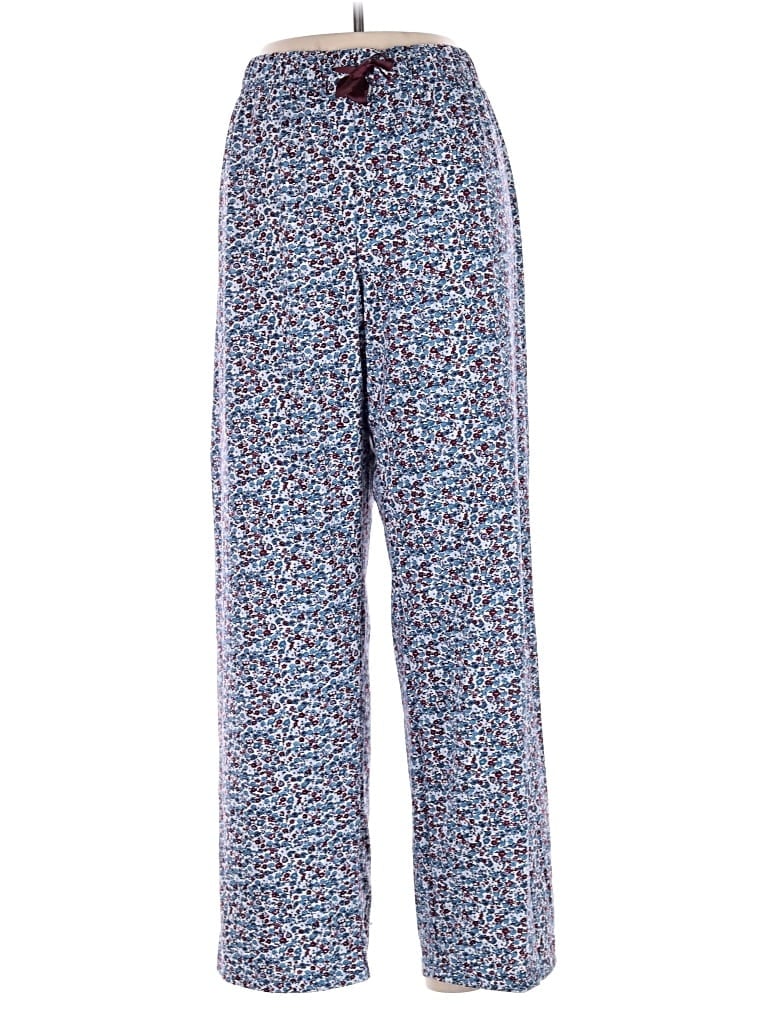 Pre-owned Lands' End Casual Pants In Blue