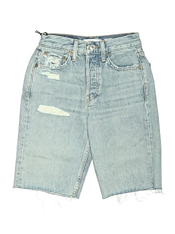 RE/DONE Denim Shorts (view 1)