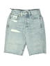 RE/DONE 100% Cotton Blue Denim Shorts Size 23 waist - photo 1