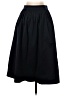 Zara Solid Black Blue Formal Skirt Size S - photo 2
