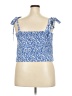 Old Navy Blue Sleeveless Blouse Size 2X - photo 2