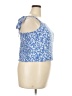 Old Navy Blue Sleeveless Blouse Size 2X - photo 4