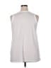 Torrid White Sleeveless T-Shirt Size 2X Plus (2) - photo 2