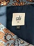 CAbi Paisley Blue Casual Dress Size XS - photo 7