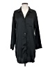 auden 100% Recycled Polyester Black 3/4 Sleeve Button-Down Shirt Size S - photo 1