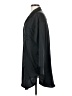 auden 100% Recycled Polyester Black 3/4 Sleeve Button-Down Shirt Size S - photo 5