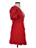 Zara Red Cocktail Dress Size XS - photo 4
